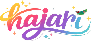 hajari লোগো